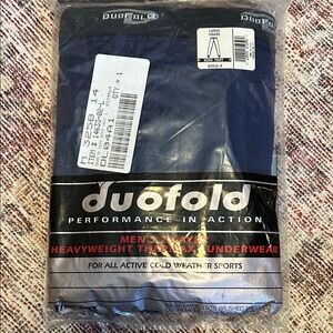 Duofold Men's Navy Heavyweight Thermal Underwear